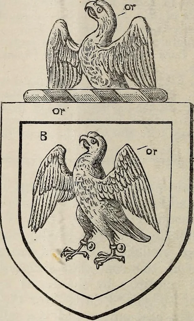 An illustration from Miscellanea genealogica et heraldica :, 1883, leaf 451