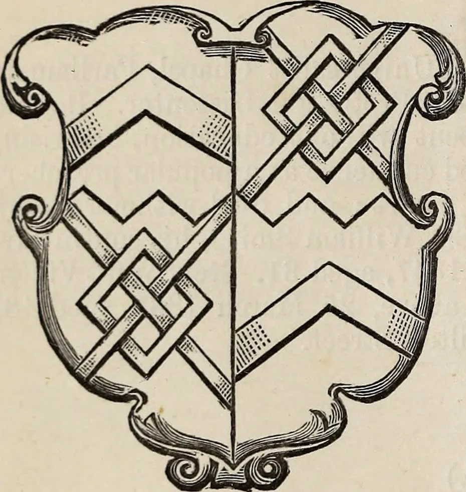 An illustration from Miscellanea genealogica et heraldica :, 1883, leaf 475
