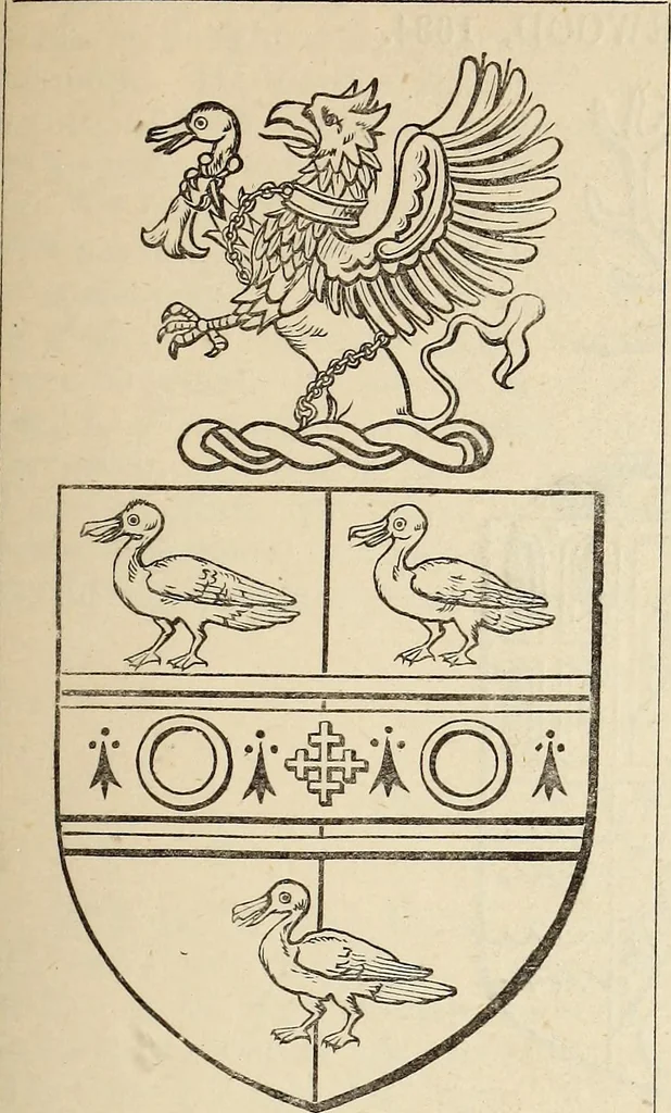 An illustration from Miscellanea genealogica et heraldica :, 1883, leaf 48