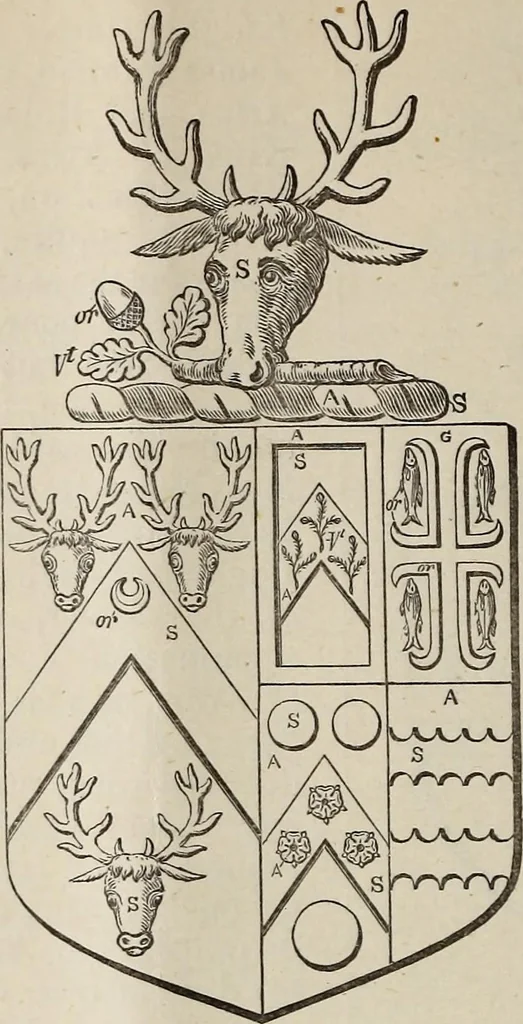An illustration from Miscellanea genealogica et heraldica :, 1883, leaf 49