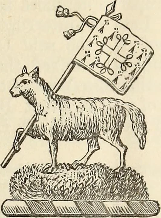An illustration from Miscellanea genealogica et heraldica :, 1883, leaf 8