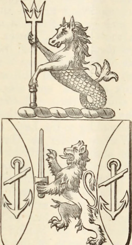 An illustration from Miscellanea genealogica et heraldica :, 1883, leaf 90