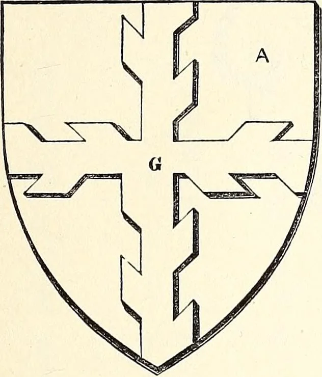 An illustration from Miscellanea genealogica et heraldica :, 1868, leaf 218