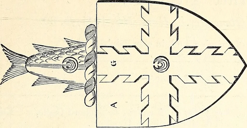 An illustration from Miscellanea genealogica et heraldica :, 1868, leaf 226