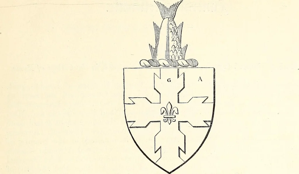 An illustration from Miscellanea genealogica et heraldica :, 1868, leaf 228