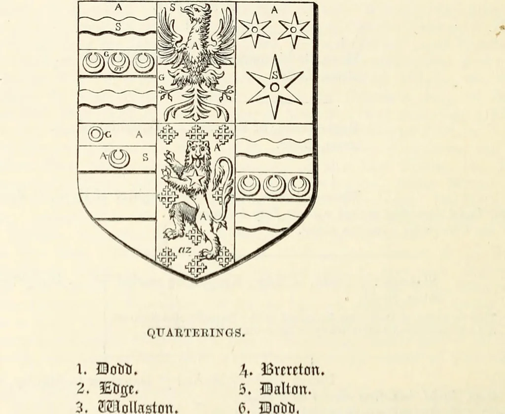 An illustration from Miscellanea genealogica et heraldica :, 1868, leaf 237