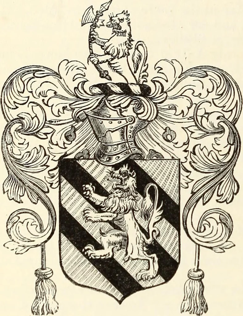 An illustration from Miscellanea genealogica et heraldica :, 1868, leaf 247