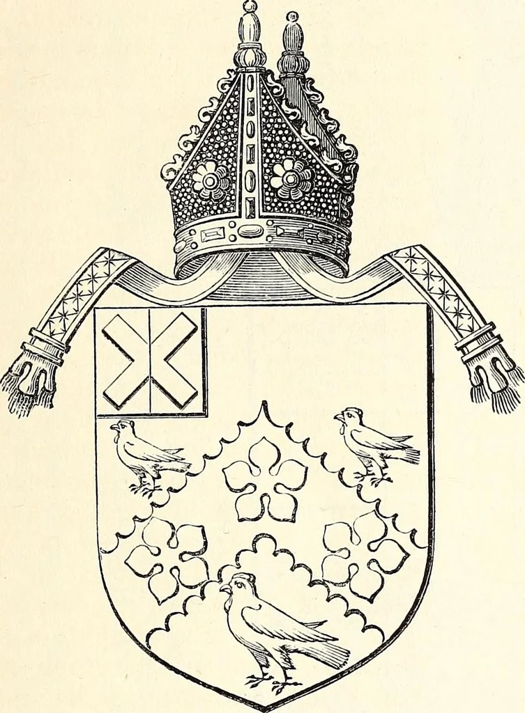 An illustration from Miscellanea genealogica et heraldica :, 1868, leaf 250