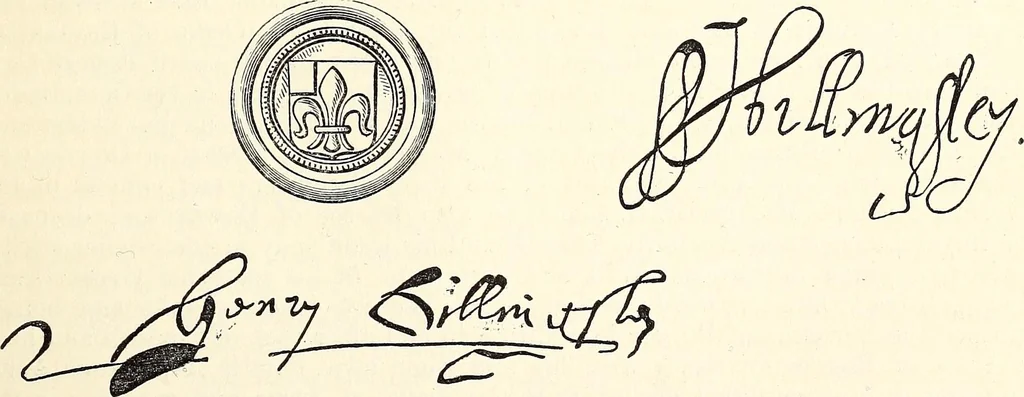 An illustration from Miscellanea genealogica et heraldica :, 1868, leaf 274