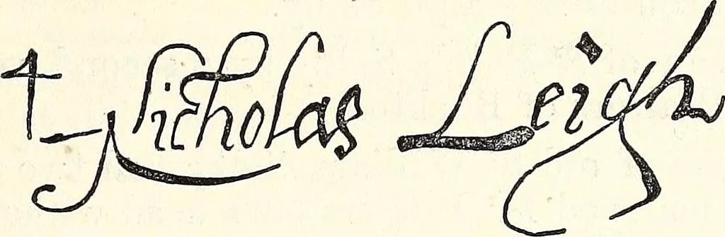 An illustration from Miscellanea genealogica et heraldica :, 1868, leaf 30