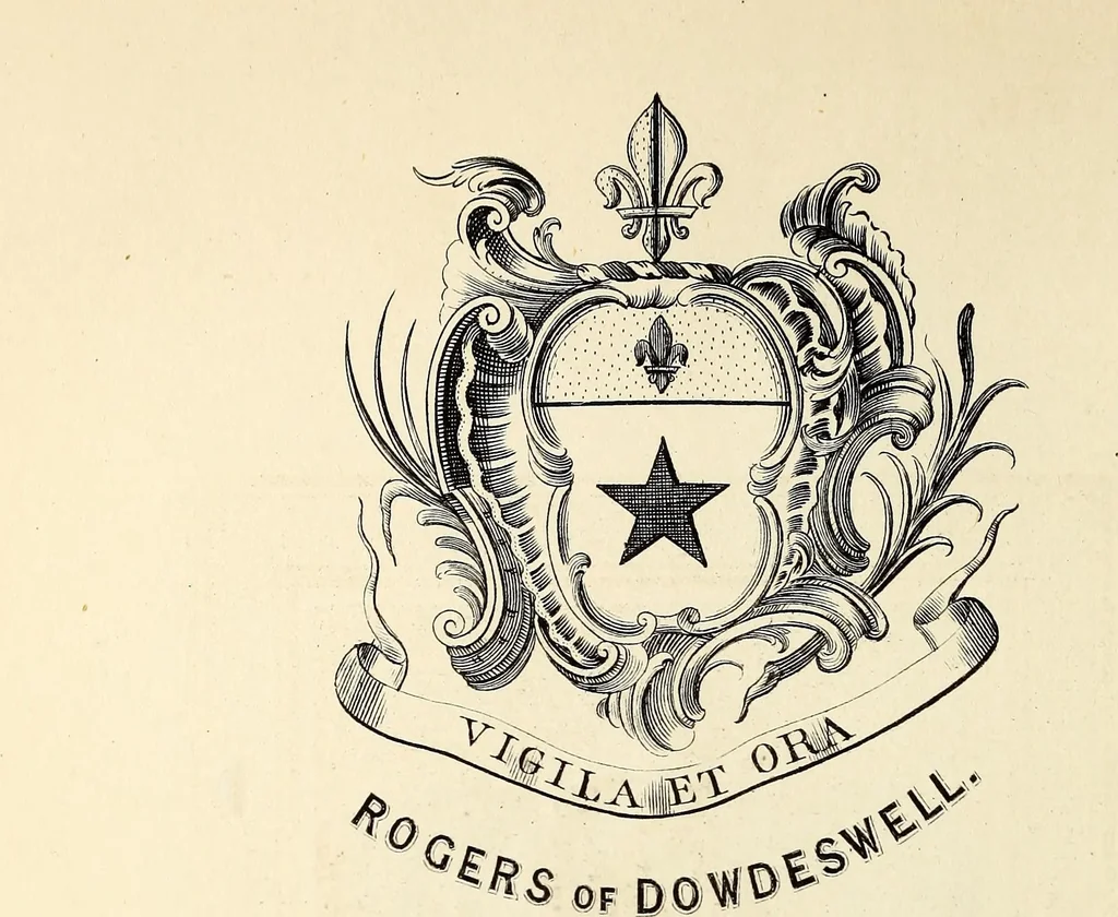 An illustration from Miscellanea genealogica et heraldica :, 1868, leaf 307