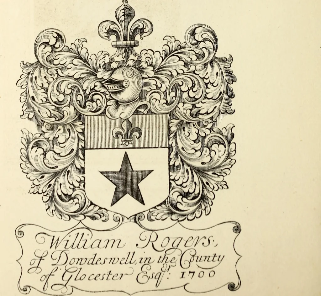 An illustration from Miscellanea genealogica et heraldica :, 1868, leaf 307