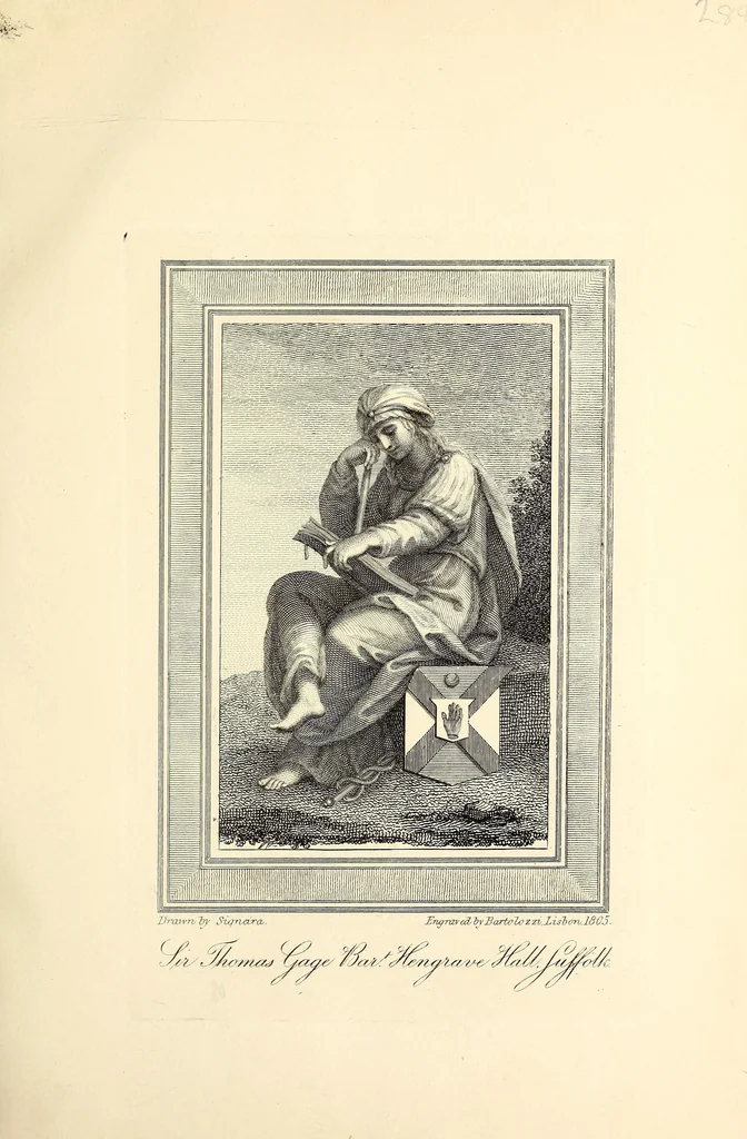 An illustration from Miscellanea genealogica et heraldica :, 1868, leaf 308