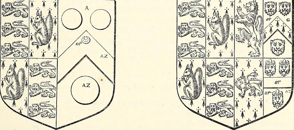 An illustration from Miscellanea genealogica et heraldica :, 1868, leaf 316