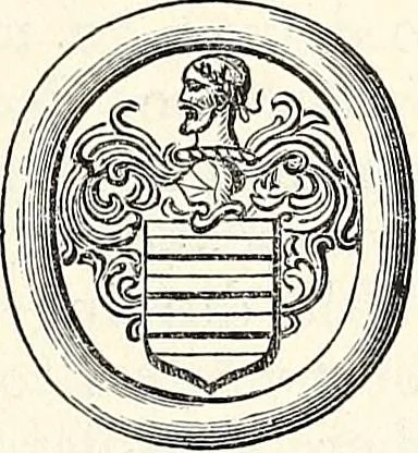 An illustration from Miscellanea genealogica et heraldica :, 1868, leaf 32