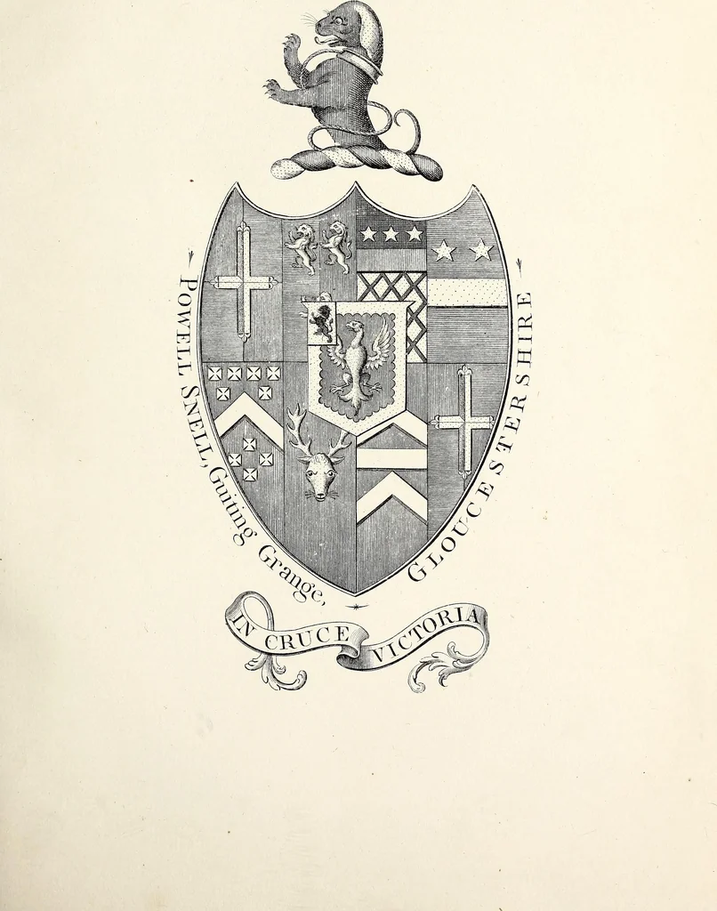 An illustration from Miscellanea genealogica et heraldica :, 1868, leaf 330