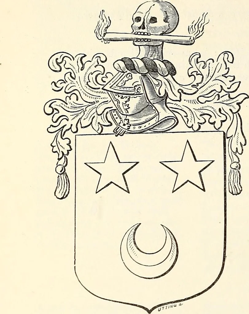 An illustration from Miscellanea genealogica et heraldica :, 1868, leaf 337