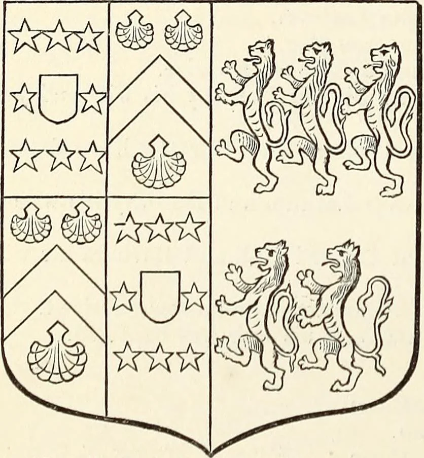 An illustration from Miscellanea genealogica et heraldica :, 1868, leaf 41