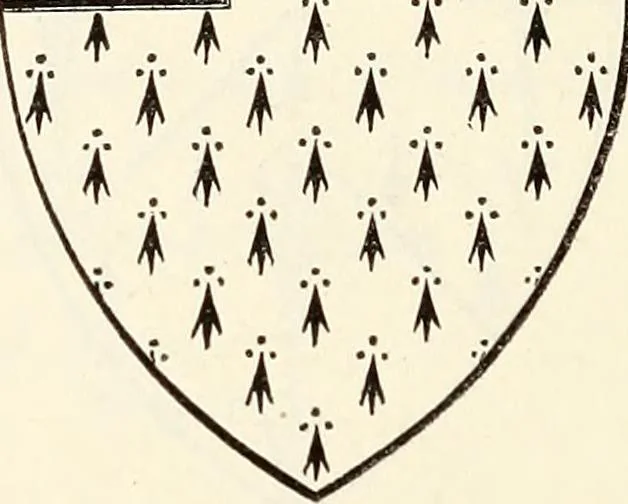 An illustration from Miscellanea genealogica et heraldica :, 1868, leaf 451