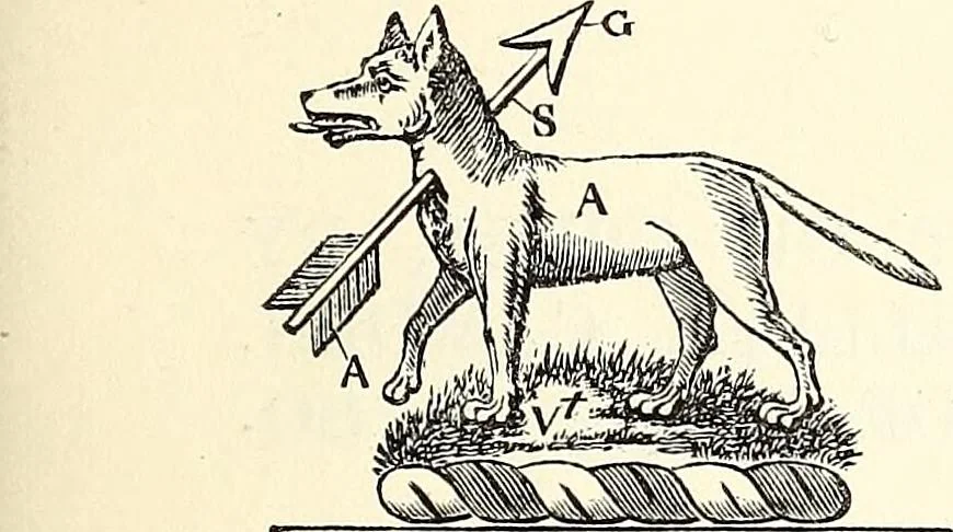 An illustration from Miscellanea genealogica et heraldica :, 1868, leaf 494