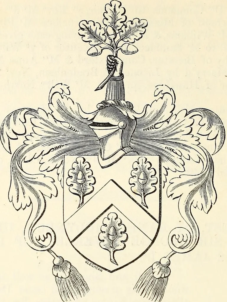 An illustration from Miscellanea genealogica et heraldica :, 1868, leaf 495
