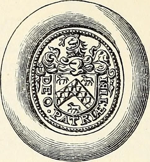 An illustration from Miscellanea genealogica et heraldica :, 1868, leaf 497