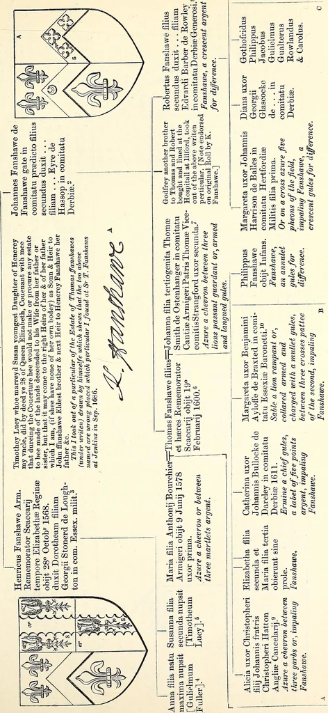 An illustration from Miscellanea genealogica et heraldica :, 1868, leaf 518