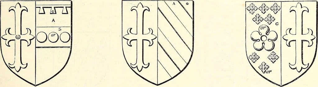 An illustration from Miscellanea genealogica et heraldica :, 1868, leaf 526