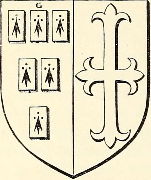 An illustration from Miscellanea genealogica et heraldica :, 1868, leaf 527