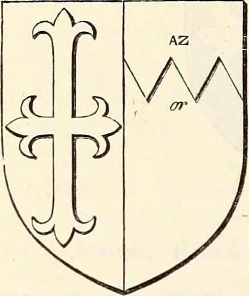 An illustration from Miscellanea genealogica et heraldica :, 1868, leaf 527