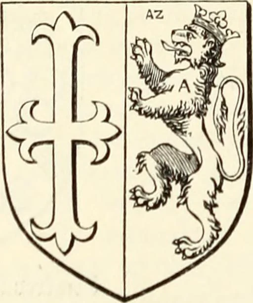 An illustration from Miscellanea genealogica et heraldica :, 1868, leaf 527