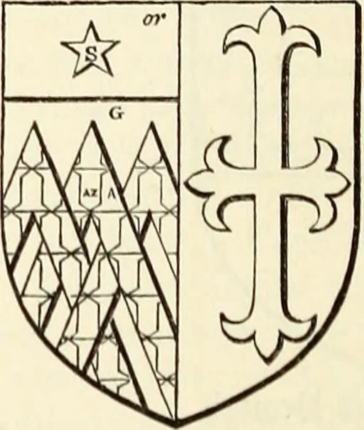 An illustration from Miscellanea genealogica et heraldica :, 1868, leaf 527