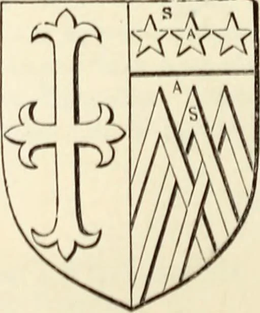 An illustration from Miscellanea genealogica et heraldica :, 1868, leaf 527