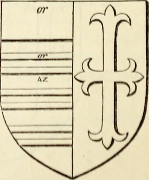 An illustration from Miscellanea genealogica et heraldica :, 1868, leaf 527