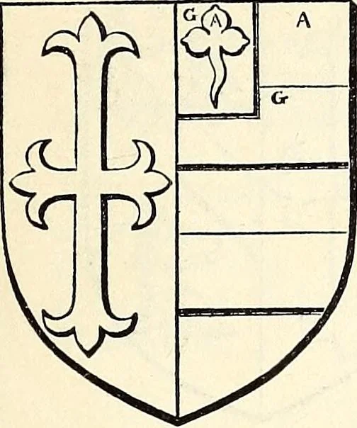 An illustration from Miscellanea genealogica et heraldica :, 1868, leaf 528