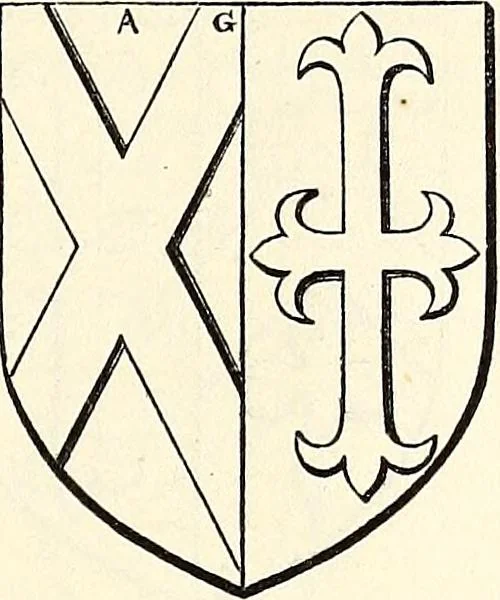 An illustration from Miscellanea genealogica et heraldica :, 1868, leaf 528