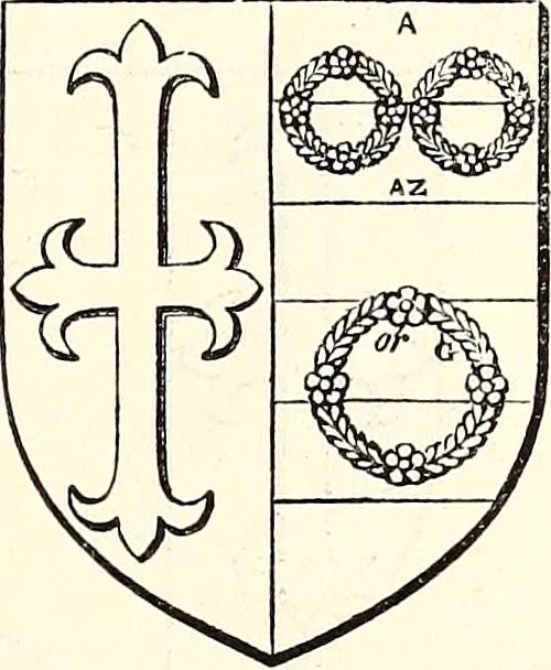 An illustration from Miscellanea genealogica et heraldica :, 1868, leaf 528