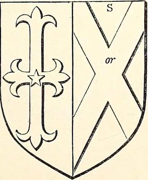 An illustration from Miscellanea genealogica et heraldica :, 1868, leaf 528
