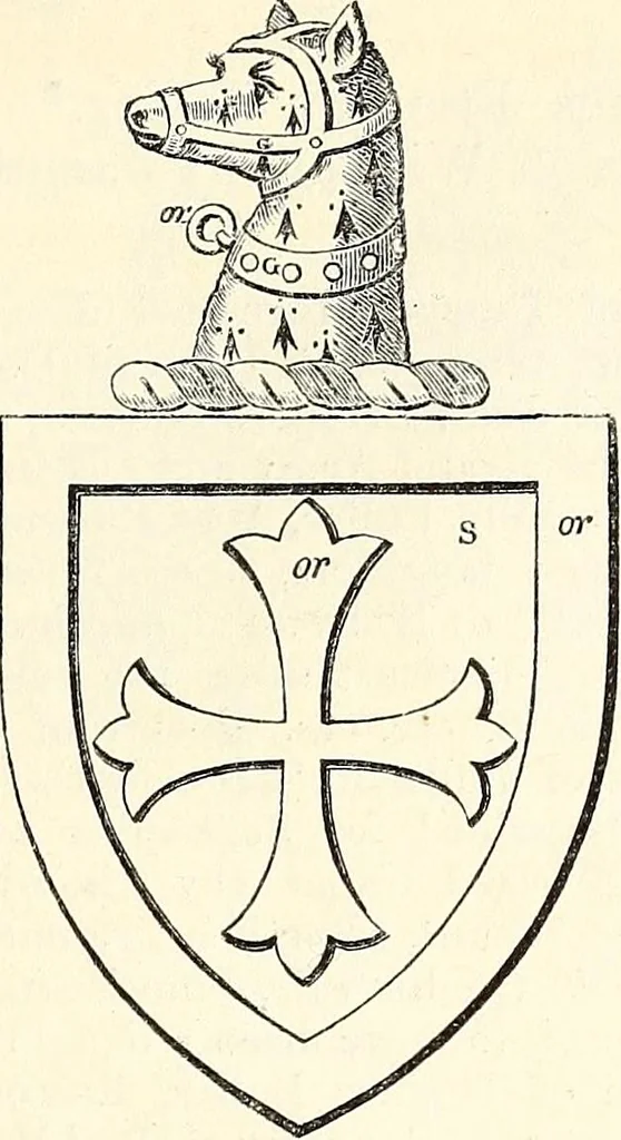 An illustration from Miscellanea genealogica et heraldica :, 1868, leaf 532