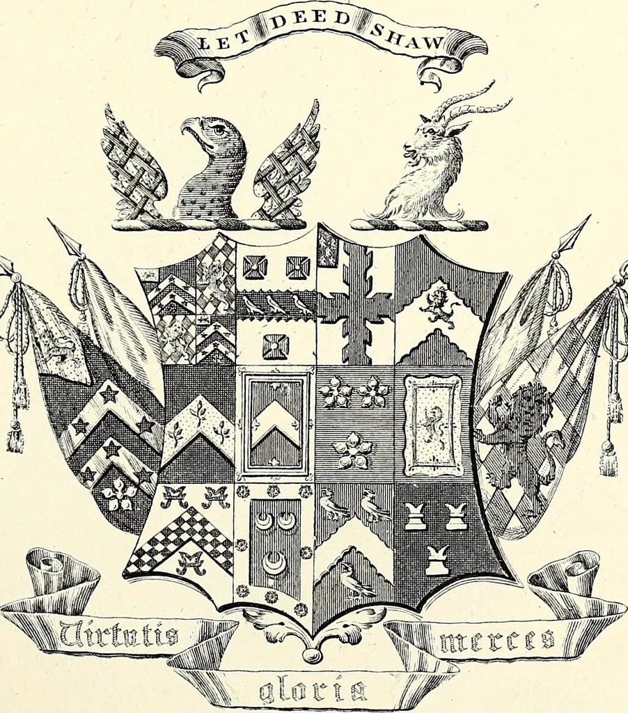 An illustration from Miscellanea genealogica et heraldica :, 1868, leaf 534