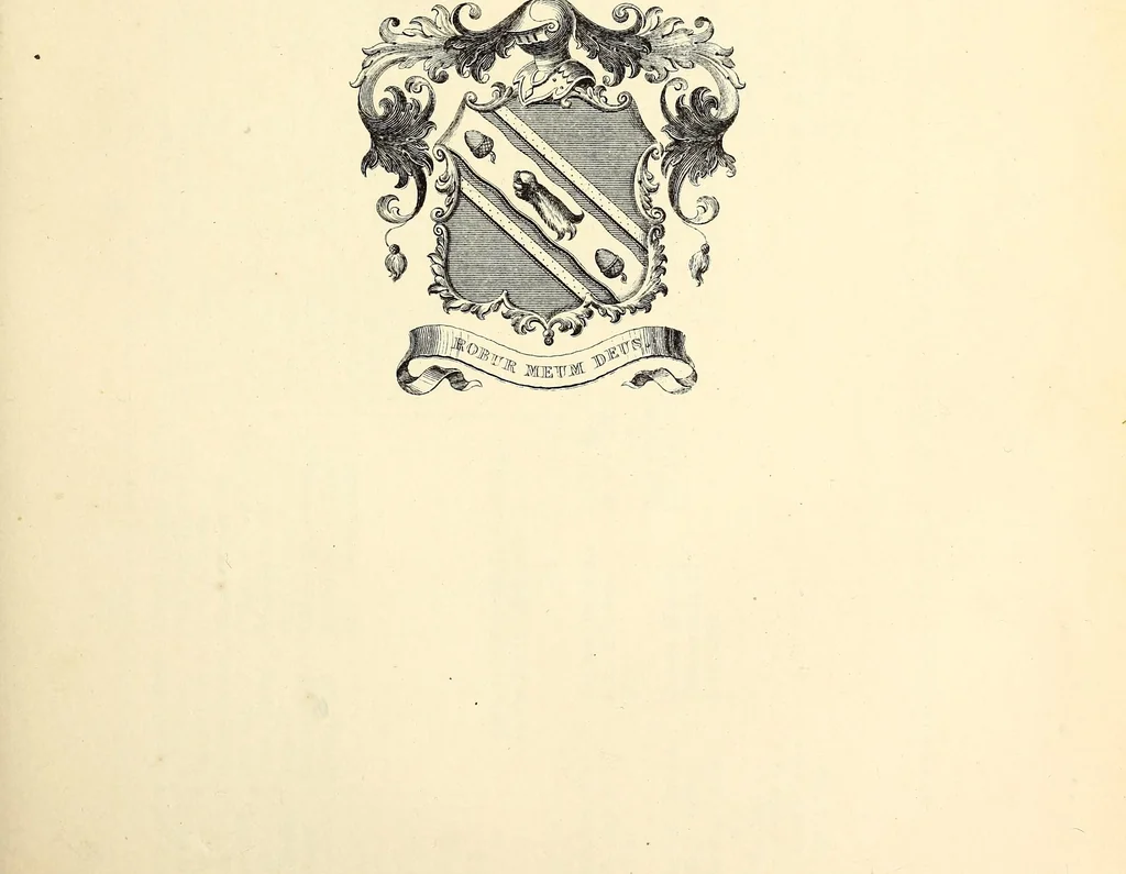 An illustration from Miscellanea genealogica et heraldica :, 1868, leaf 566