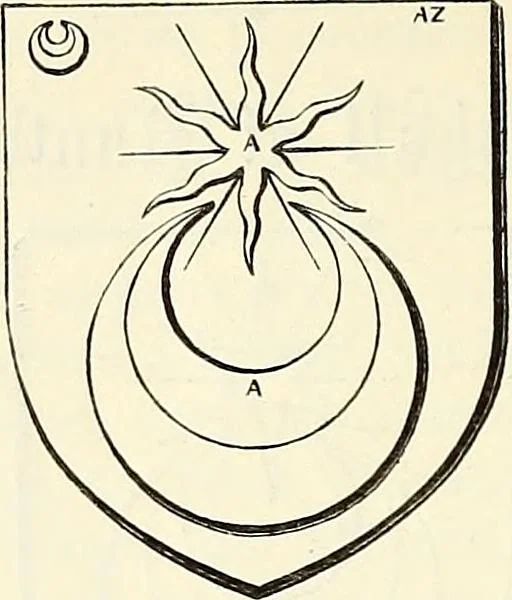 An illustration from Miscellanea genealogica et heraldica :, 1868, leaf 593
