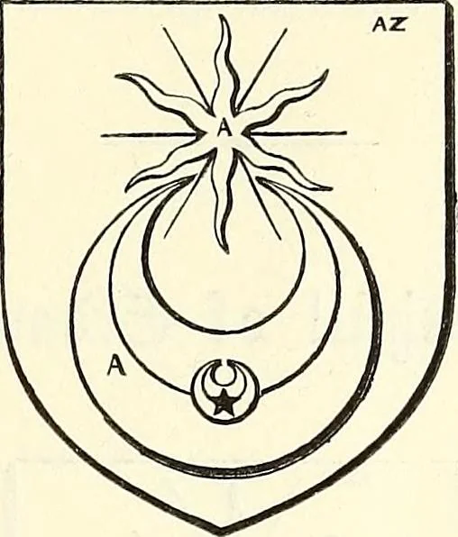An illustration from Miscellanea genealogica et heraldica :, 1868, leaf 594