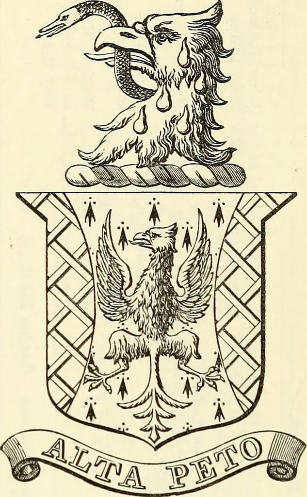 An illustration from Miscellanea genealogica et heraldica :, 1868, leaf 623