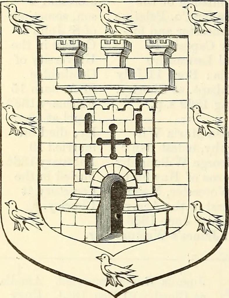 An illustration from Miscellanea genealogica et heraldica :, 1868, leaf 625