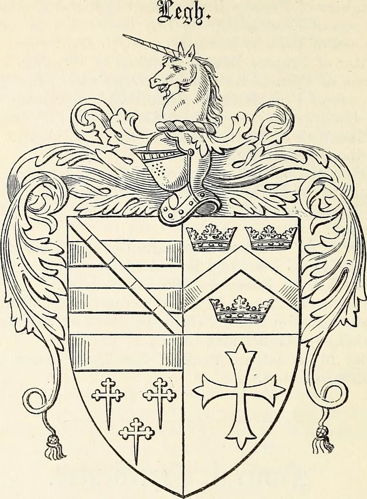 An illustration from Miscellanea genealogica et heraldica :, 1868, leaf 63