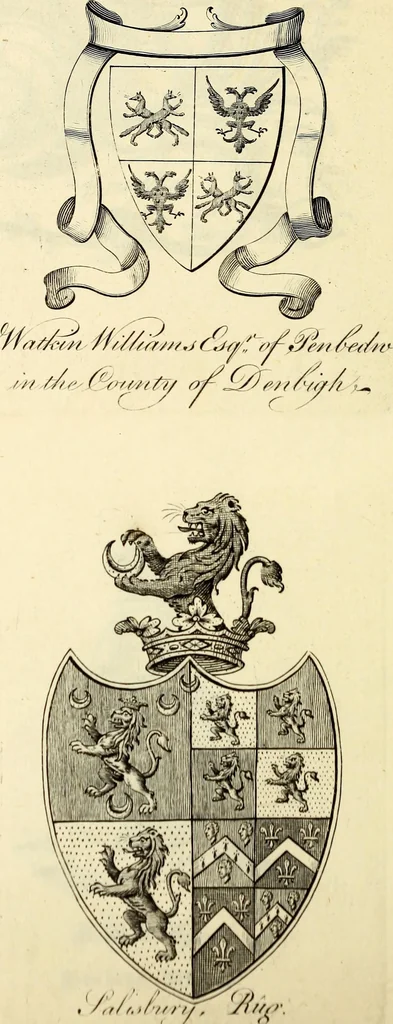 An illustration from Miscellanea genealogica et heraldica :, 1868, leaf 665