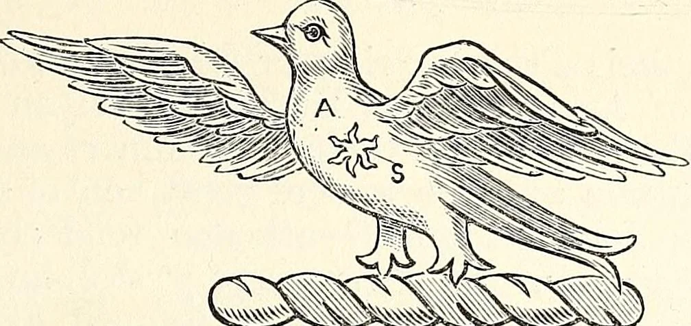 An illustration from Miscellanea genealogica et heraldica :, 1868, leaf 72
