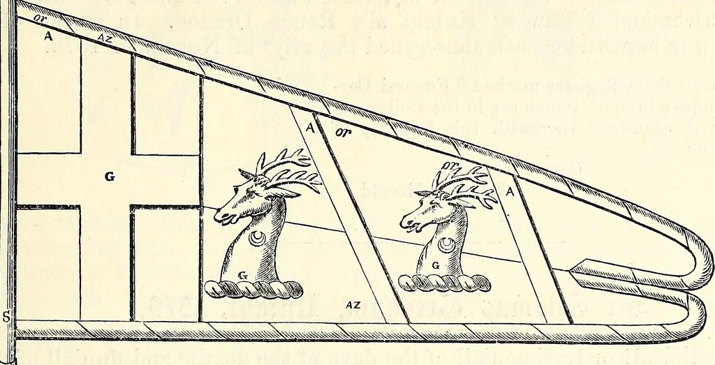 An illustration from Miscellanea genealogica et heraldica :, 1868, leaf 734