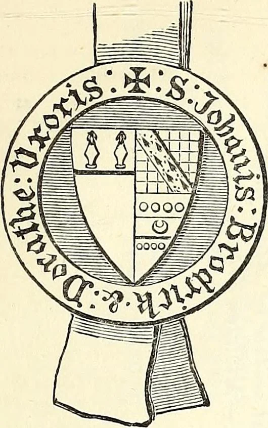 An illustration from Miscellanea genealogica et heraldica :, 1868, leaf 784